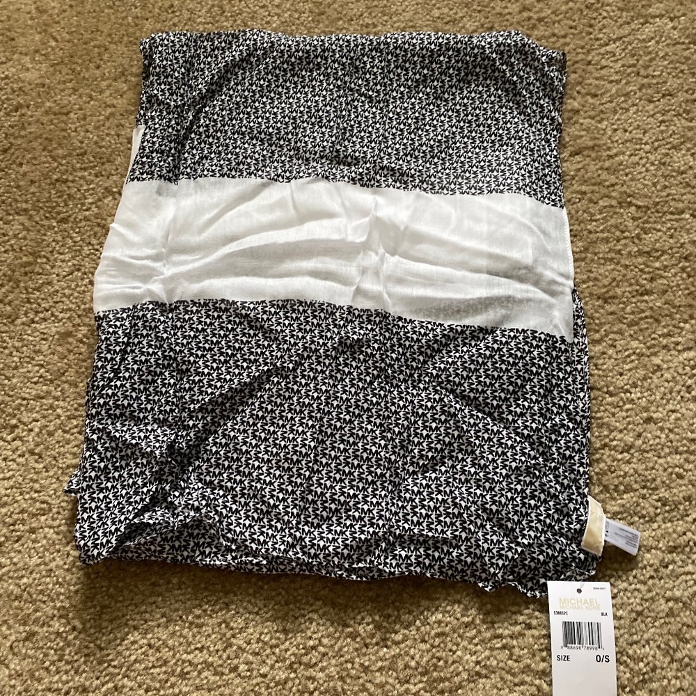 Michael Kors Black Scarf